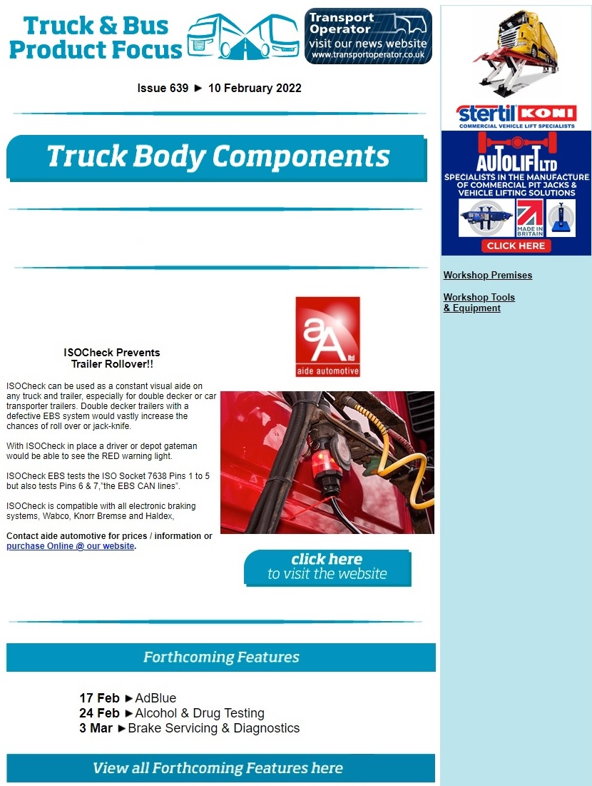 Read more about the article ISOCheck Monitors A Trailer EBS To Prevent Roll Over