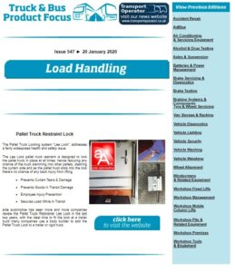 Read more about the article Pallet Truck Locking system “Lee Lock”