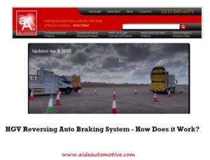 Read more about the article HGV Reversing Auto Braking System