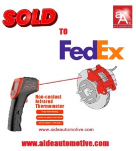 Read more about the article FedEx Invest in Brake Temp Guns from aide automotive!
