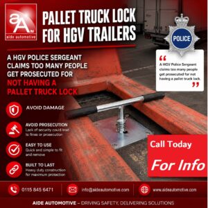 Read more about the article HGV Police Seargent Praises aide autos’ Pallet Truck Lock