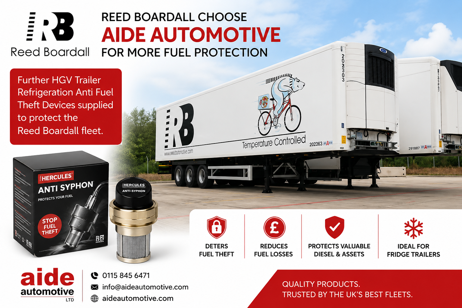 You are currently viewing More Fuel Protection for Reed Boardall