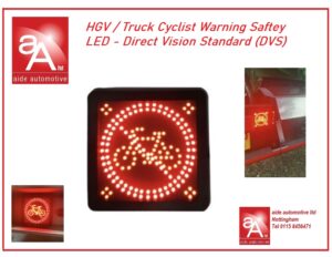 Direct Vision Standard Cyclist Warning Light