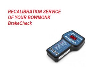 Calibrate Bowmonk BrakeCheck