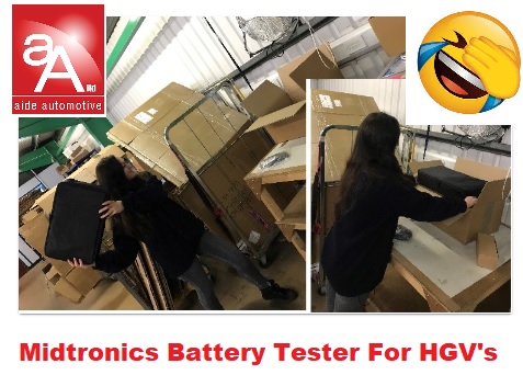 Midtronics Battery Tester - Contact aide automotive for HGV Truck or Trailer Tools & products