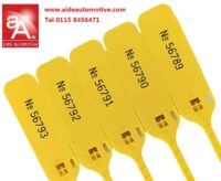 HGV custom printed plastic seals